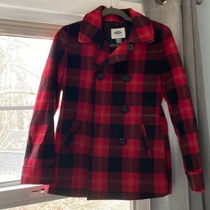 Buffalo red plaid Old navy jacket